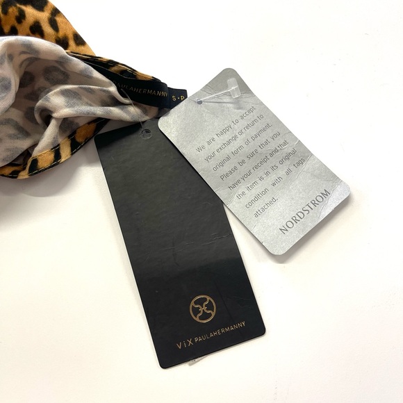 ViX paula hermanny swimwear Kimi Emily Caftan cover up sz SP - Picture 8 of 10